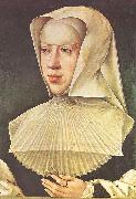 Bernard van orley Portrait of Margaret of Austria oil painting on canvas
